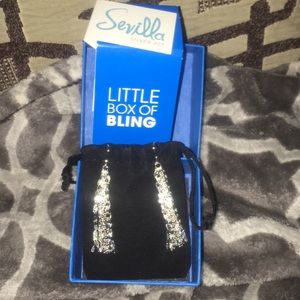 Brand new jewelry Sevilla silver .925 earrings